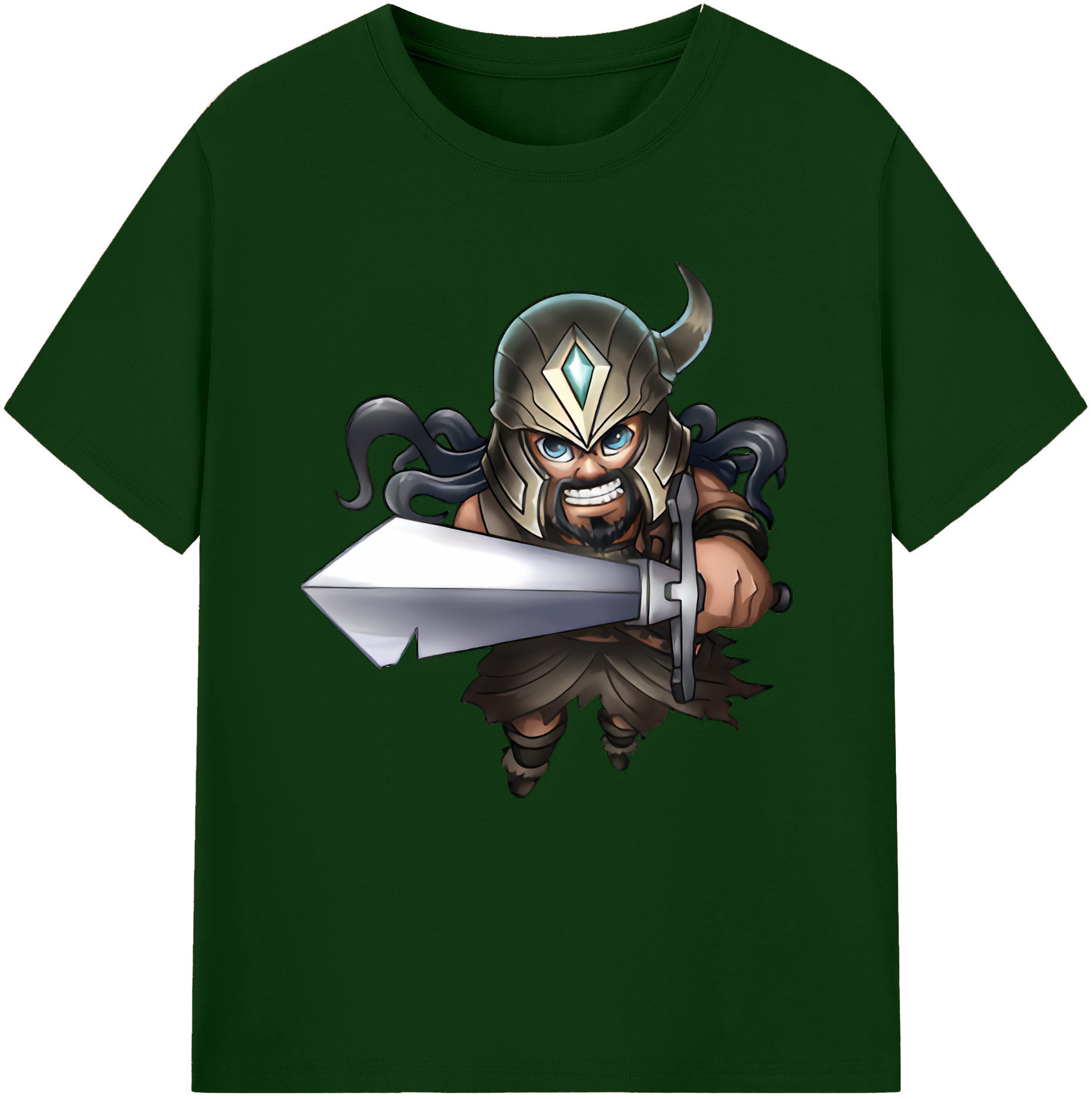 リーグ・オブ・レジェンド League of Legends LOL 綿100％半袖Tシャツ（フロントプリント）